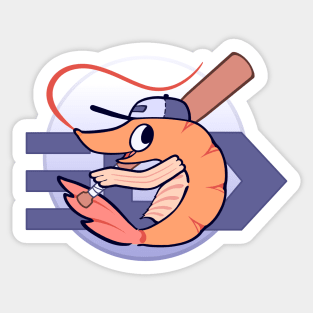 GO! GO! shrimp! Sticker